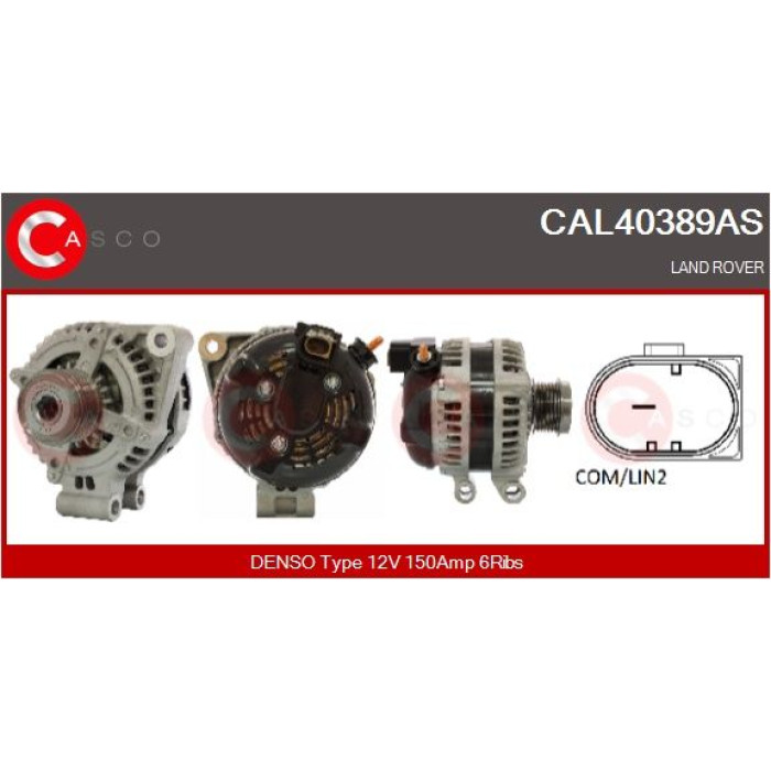 CASCO Generator CAL40389AS CASCO Generator CAL40389AS