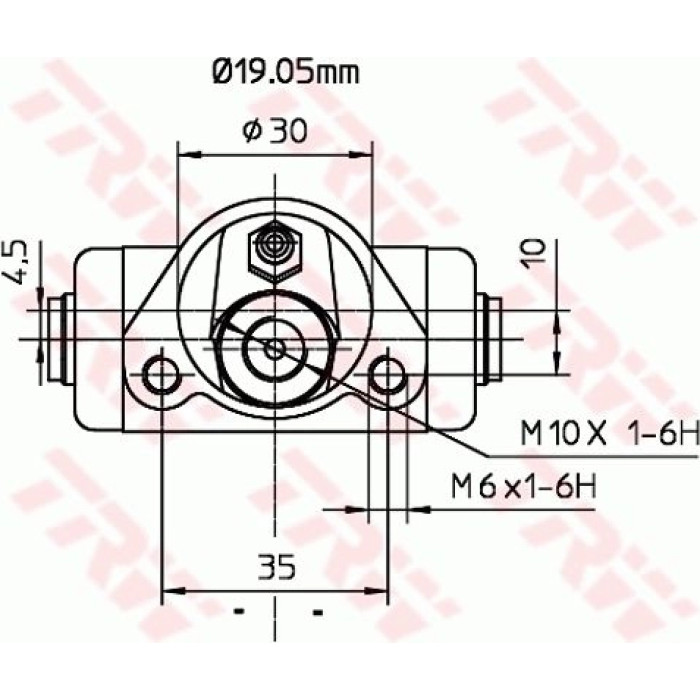 TRW Radbremszylinder BWD283 TRW Radbremszylinder BWD283
