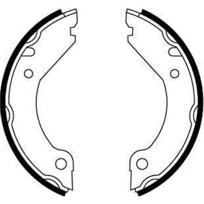 TRW Bremsbacken GS8204