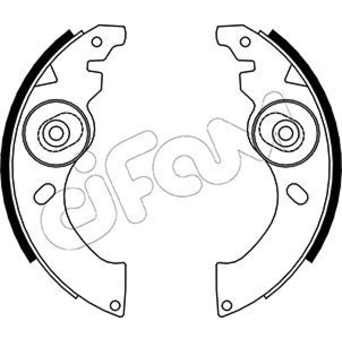 CIFAM Bremsbackensatz 153-054