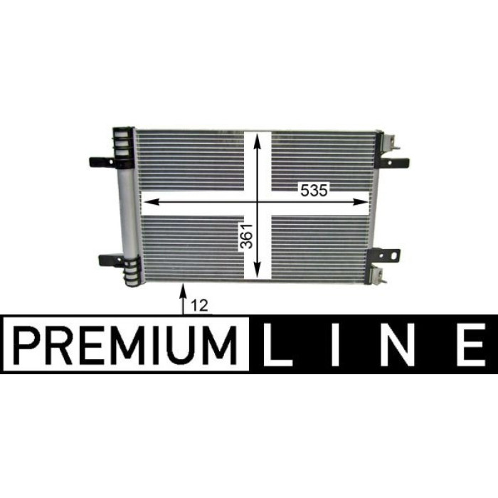 MAHLE Kondensator, Klimaanlage AC 886 000P MAHLE Kondensator, Klimaanlage AC 886 000P
