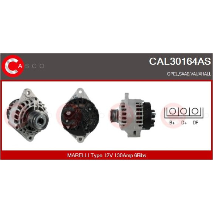 CASCO Generator CAL30164AS CASCO Generator CAL30164AS