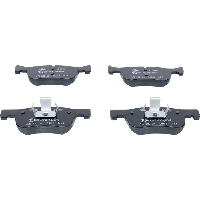 ATE Bremsbelagsatz BMW S. 1/3/4 10- Keramik 13.0470-3866.2 ATE Bremsbelagsatz BMW S. 1/3/4 10- Keramik 13.0470-3866.2