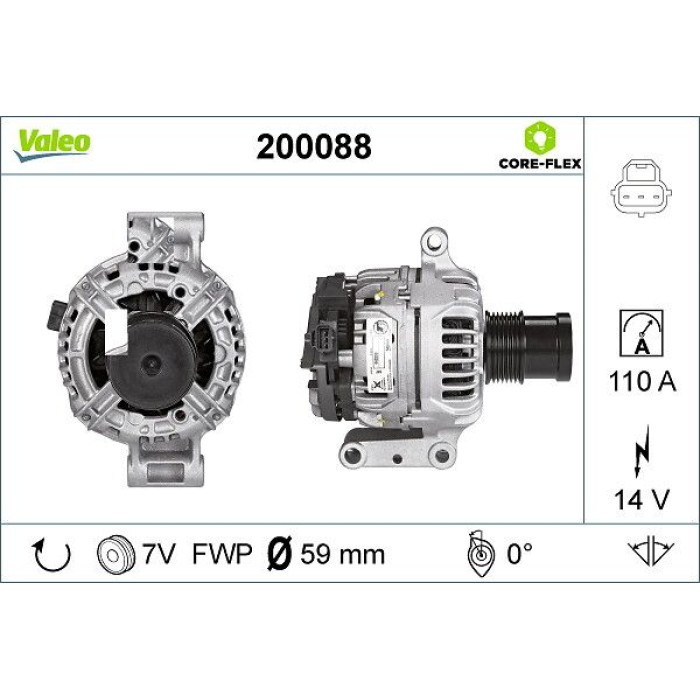 Valeo Lichtmaschine 200088