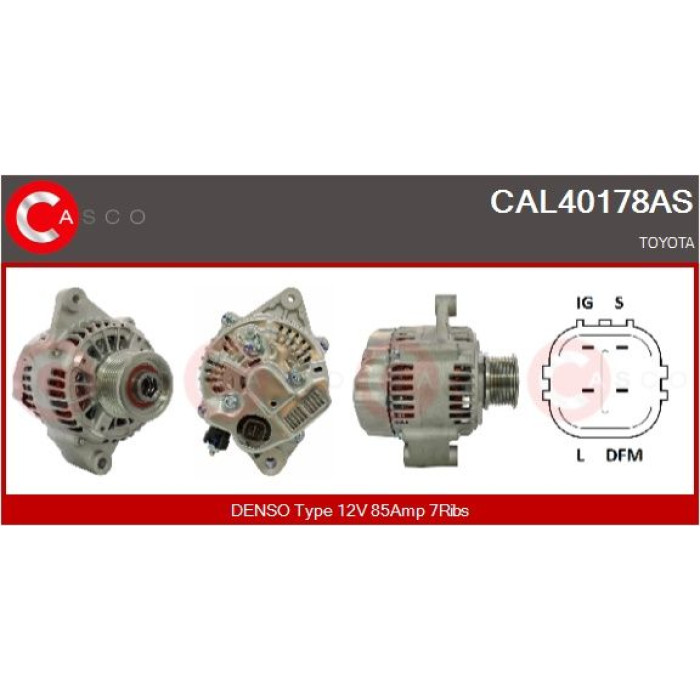 CASCO Generator CAL40178AS CASCO Generator CAL40178AS