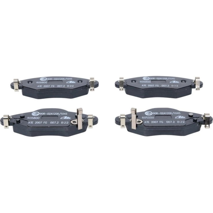 ATE Bremsbelagsatz Toyota Vorderachse Yaris 1, 0-1, 5 99-05 13.0460-5800.2 ATE Bremsbelagsatz Toyota Vorderachse Yaris 1, 0-1, 5 99-05 13.0460-5800.2