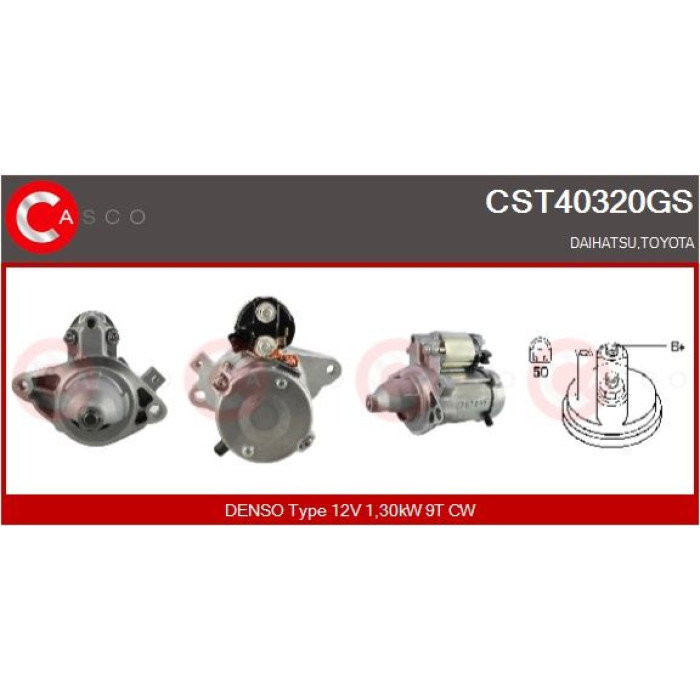 CASCO Anlasser CST40320GS CASCO Anlasser CST40320GS