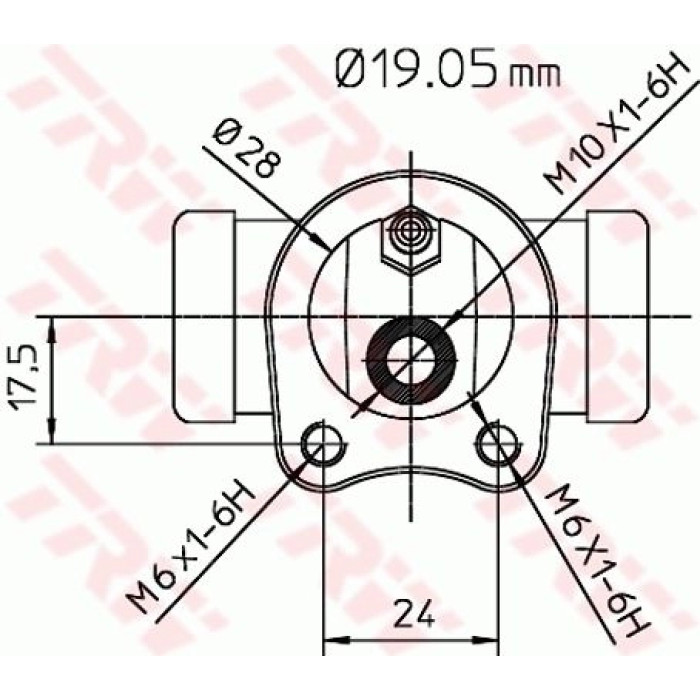TRW Radbremszylinder BWD111 TRW Radbremszylinder BWD111