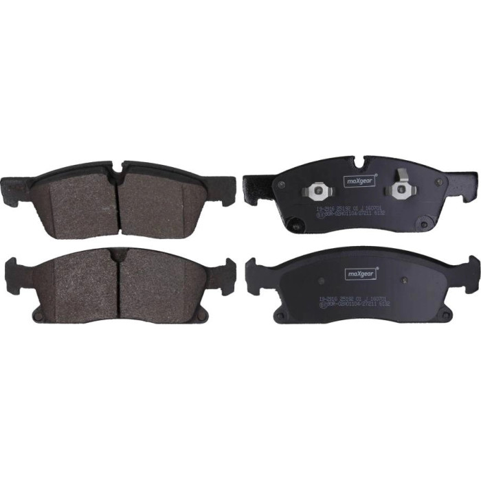 19-2916 MAXGEAR Bremsbelagsatz 19-2916 Mercedes-Benz W166/X166 Gl/Ml Klasse 11 19-2916 MAXGEAR Bremsbelagsatz 19-2916 Mercedes-Benz W166/X166 Gl/Ml Klasse 11