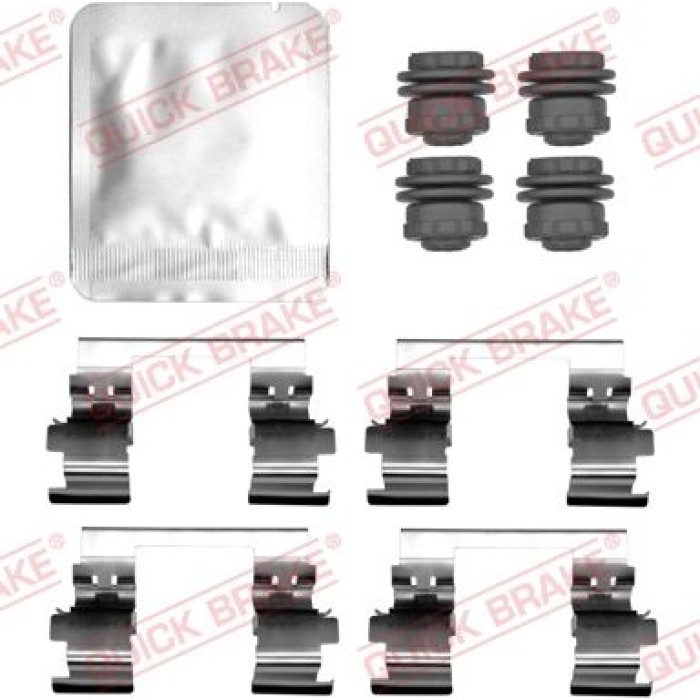 Quick Brake Zusatzsatz für Scheibenbremsbeläge 109-0096 Quick Brake Zusatzsatz für Scheibenbremsbeläge 109-0096
