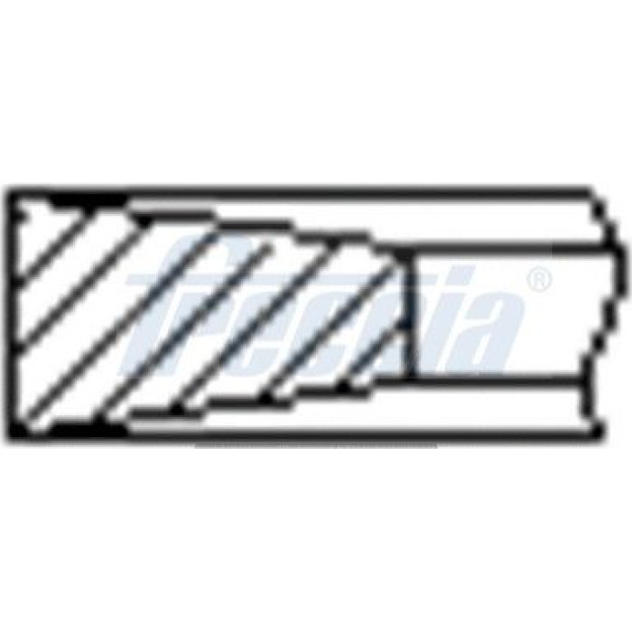 FRECCIA Kolbenring FR10-376300 FRECCIA Kolbenring FR10-376300