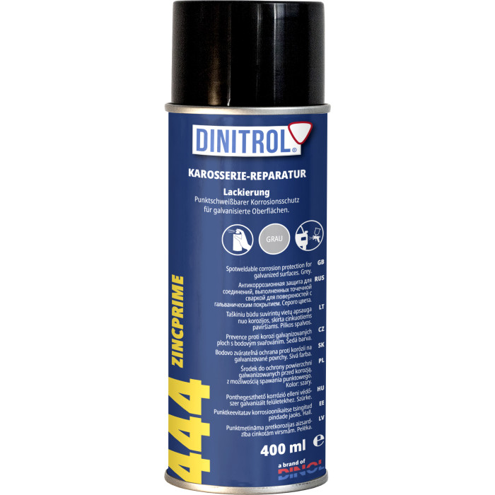 Dinitrol 444 Zinkfarbe punktschweißbar 400 ml Spray Grau 1407910 Dinitrol 444 Zinkfarbe punktschweißbar 400 ml Spray Grau 1407910