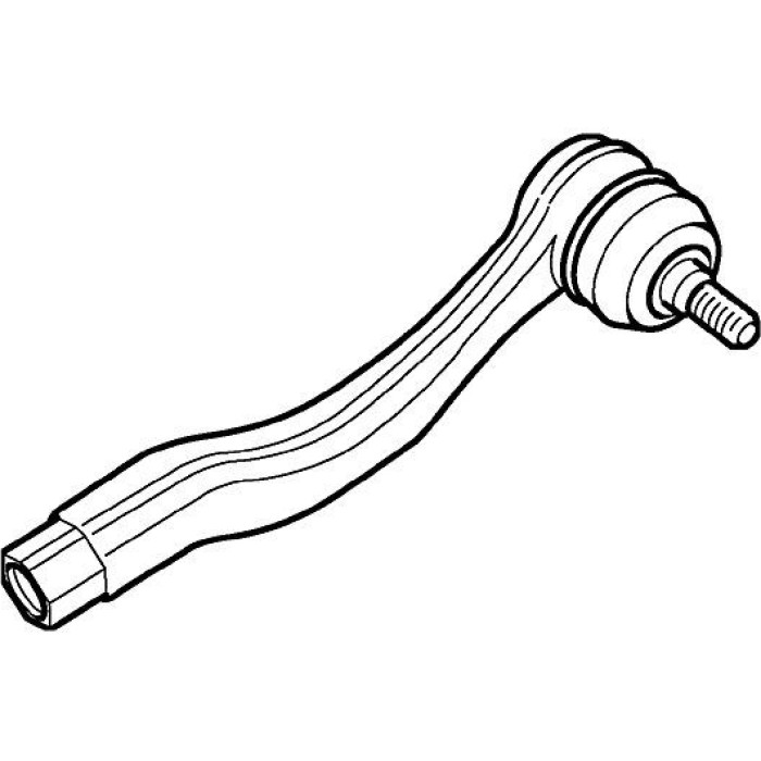 TRW Spurstangenkopf JTE551 TRW Spurstangenkopf JTE551