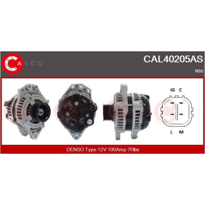 CASCO Generator CAL40205AS CASCO Generator CAL40205AS