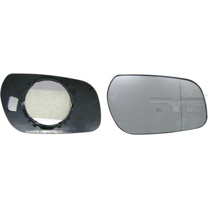 TYC Spiegelglas für Außenspiegel links asphärisch 305-0042-1 OE Nummer 8151CL - l TYC Spiegelglas für Außenspiegel links asphärisch 305-0042-1 OE Nummer 8151CL - l