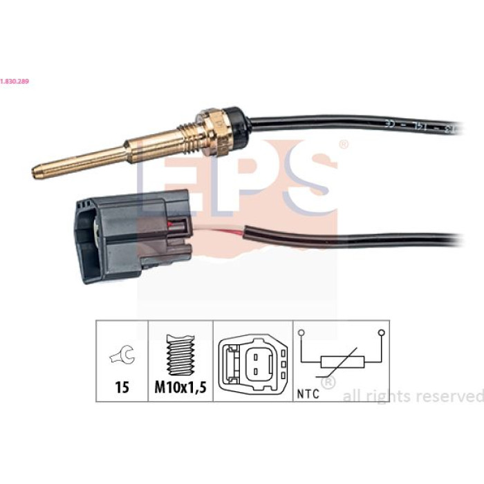 Sensor, Kühlmitteltemperatur 1.830.289 Sensor, Kühlmitteltemperatur 1.830.289