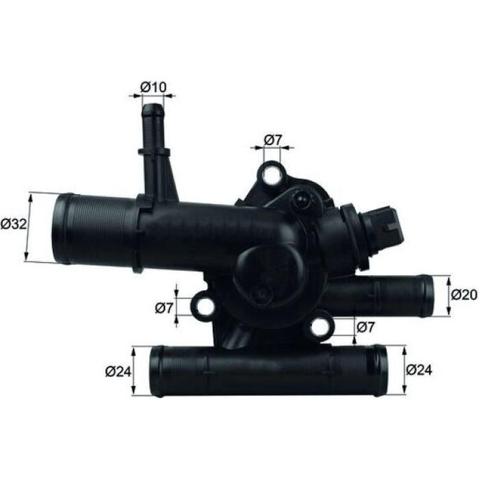 Integralthermostat TI 217 83 Integralthermostat TI 217 83
