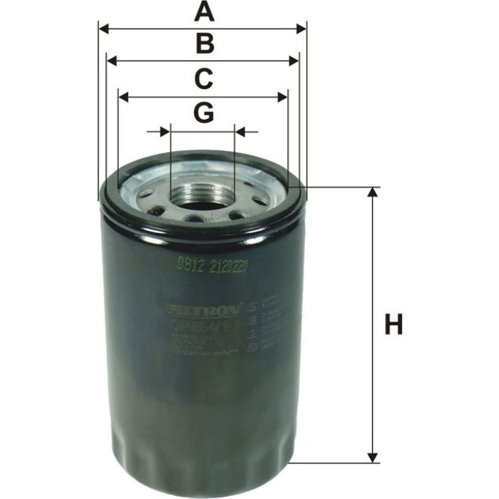 Filtron Ölfilter OP 654/1 Filtron Ölfilter OP 654/1