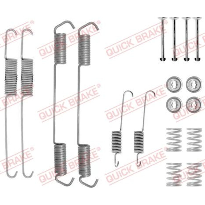 Quick Brake Montagesatz für Bremsbacken 105-0689 Quick Brake Montagesatz für Bremsbacken 105-0689
