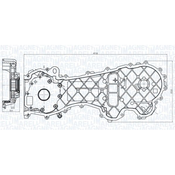 Magneti Marelli Ölpumpe 351516000139 Magneti Marelli Ölpumpe 351516000139