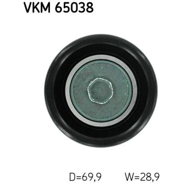 SKF Keilrippenriemen-Spannrolle VKM 65038