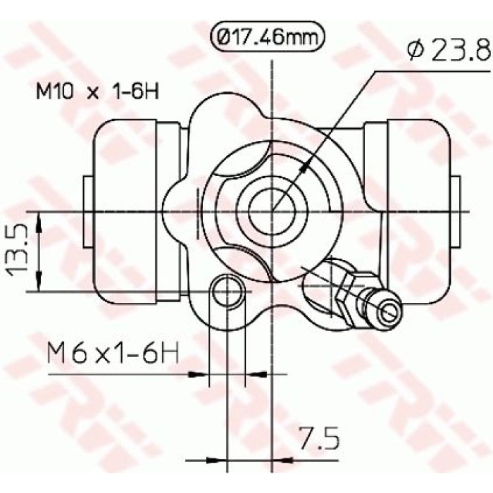 TRW Radbremszylinder BWA154 TRW Radbremszylinder BWA154