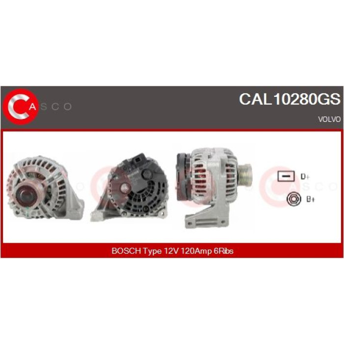 CASCO Generator CAL10280GS CASCO Generator CAL10280GS