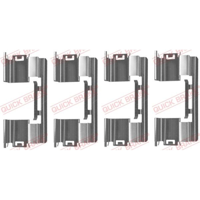 Quick Brake Montagesatz für Bremsbeläge 109-1813 Quick Brake Montagesatz für Bremsbeläge 109-1813