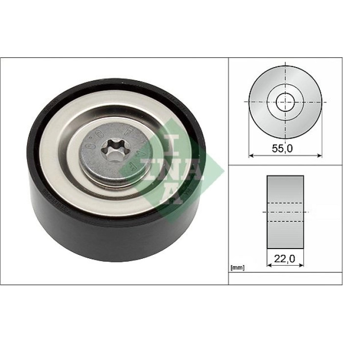 Umlenk-/Führungsrolle, Keilrippenriemen 532 0720 10 Umlenk-/Führungsrolle, Keilrippenriemen 532 0720 10