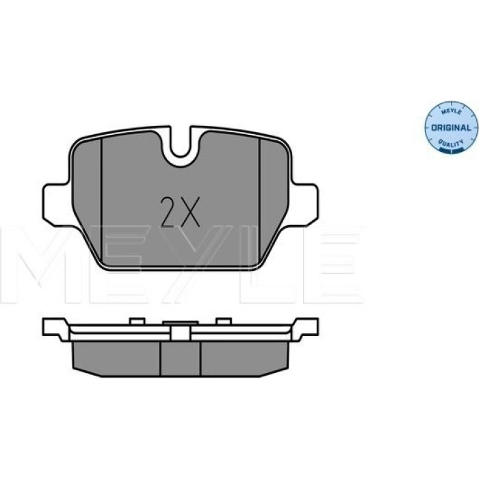 MEYLE Bremsbelagsatz BMW E87 252362316 MEYLE Bremsbelagsatz BMW E87 252362316