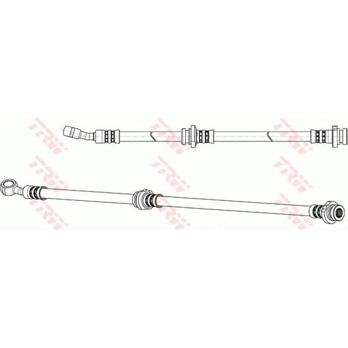 TRW Bremsschlauch PHD967 TRW Bremsschlauch PHD967