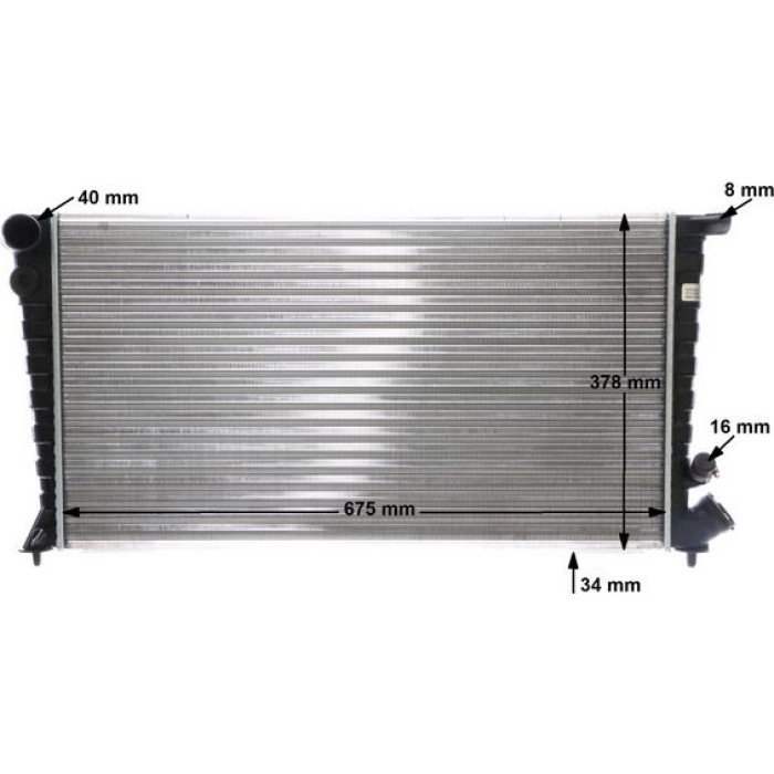 MAHLE Kühler, Motorkühlung CR 750 000S MAHLE Kühler, Motorkühlung CR 750 000S