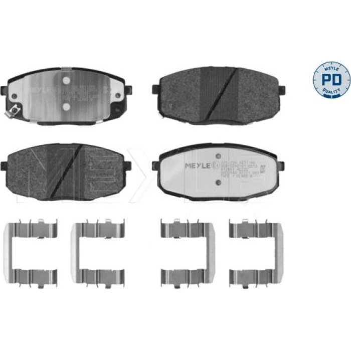 025 239 6617/PD MEYLE Bremsbelagsatz Kia Ceed/I30/Clarus II/Shuma 025 239 6617/PD MEYLE Bremsbelagsatz Kia Ceed/I30/Clarus II/Shuma