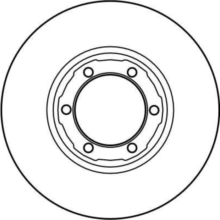 TRW Bremsscheibe DF1416 TRW Bremsscheibe DF1416