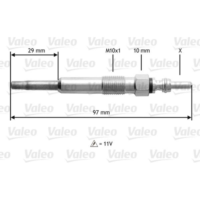 Valeo Glühkerze 345130
