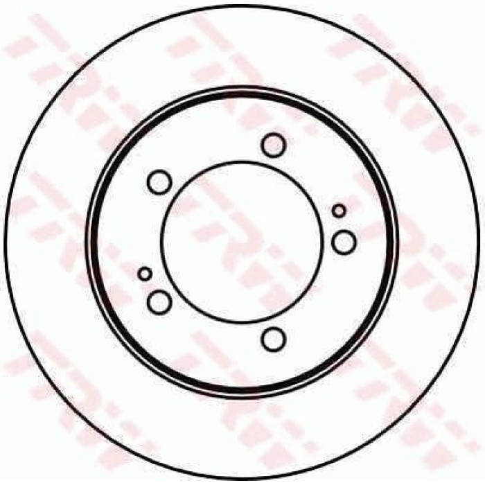 TRW Bremsscheibe DF1429 TRW Bremsscheibe DF1429