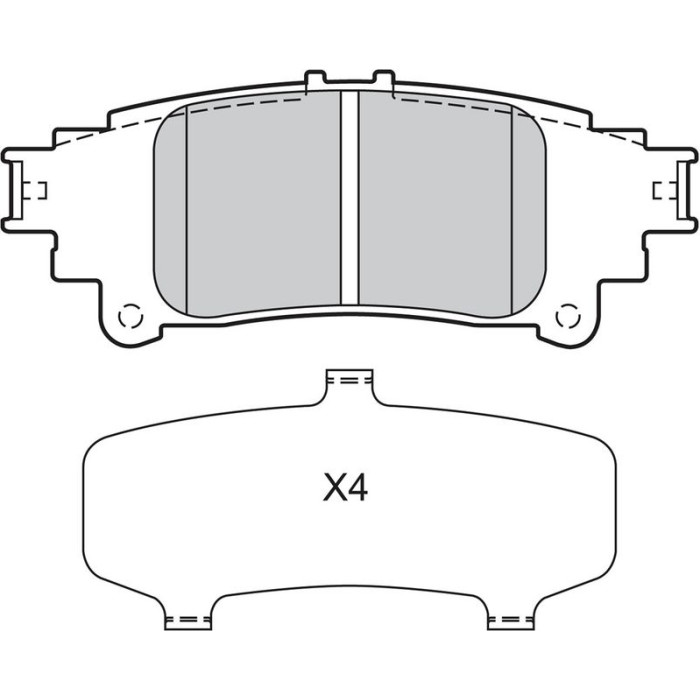 Valeo Bremsbelagsatz 601312