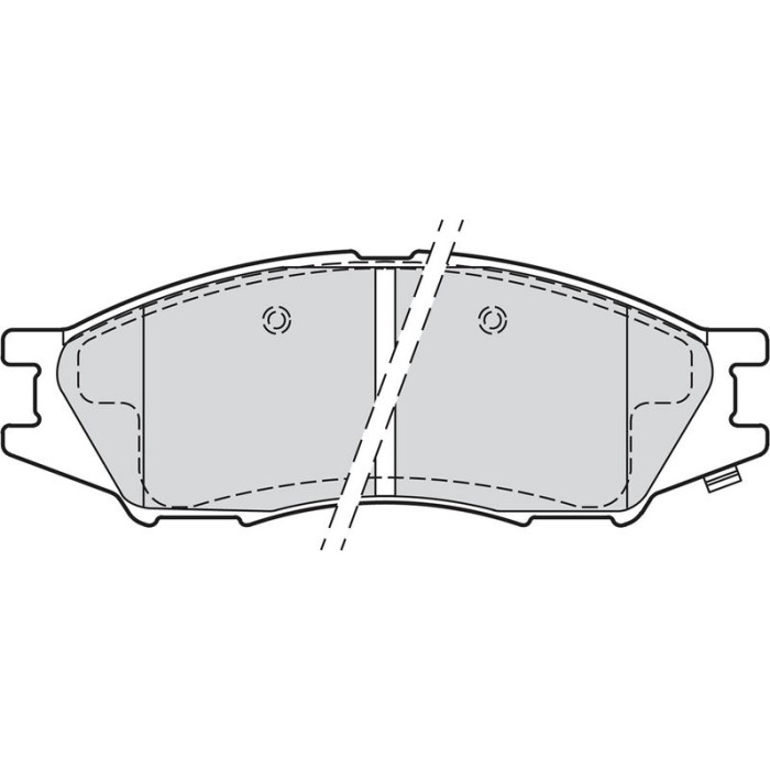 Valeo Bremsbelagsatz 598747 Valeo Bremsbelagsatz 598747