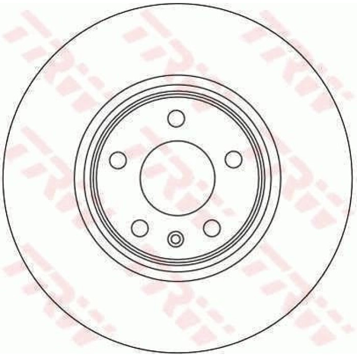 TRW Bremsscheibe DF4358 TRW Bremsscheibe DF4358