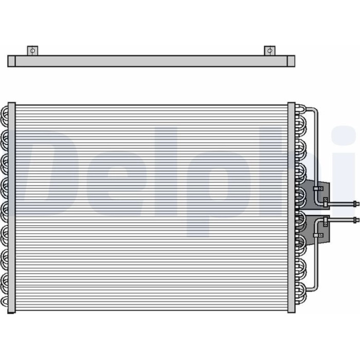 Delphi Klimakondensator TSP0225061 Delphi Klimakondensator TSP0225061