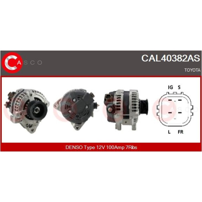 CASCO Generator CAL40382AS CASCO Generator CAL40382AS