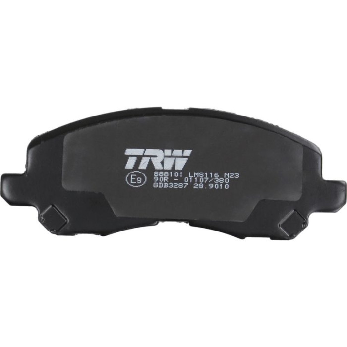 TRW Bremsbeläge Vorderachse GDB3287 TRW Bremsbeläge Vorderachse GDB3287