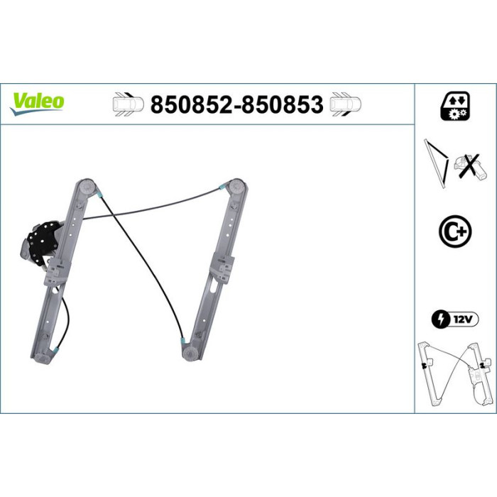 VALEO 850852 Fensterheber VALEO 850852 Fensterheber