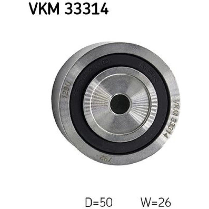 SKF Keilrippenriemen-Umlenkrolle VKM 33314 SKF Keilrippenriemen-Umlenkrolle VKM 33314