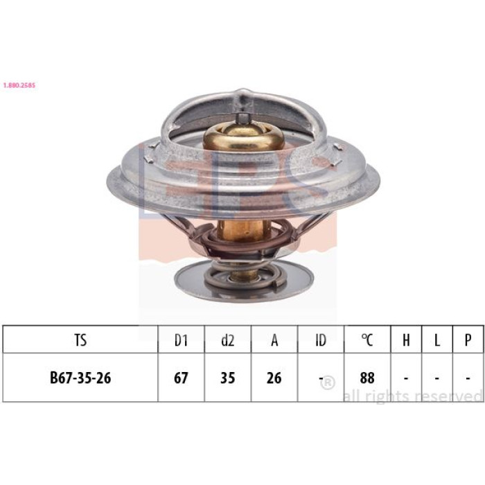 EPS Thermostat 1.880.258S EPS Thermostat 1.880.258S