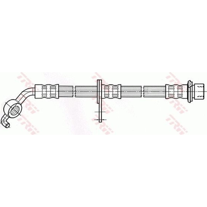 TRW Bremsschlauch PHD928 TRW Bremsschlauch PHD928