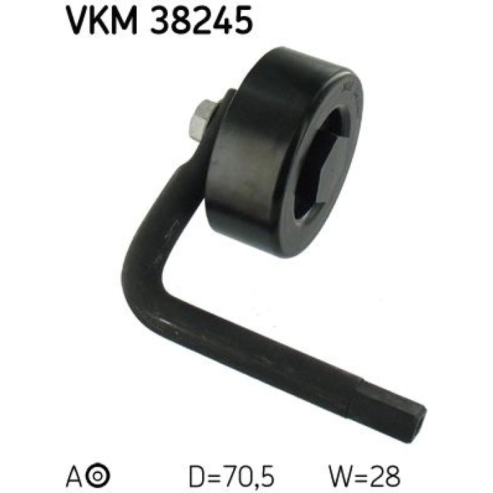 SKF Keilrippenriemen-Spannrolle VKM 38245 SKF Keilrippenriemen-Spannrolle VKM 38245
