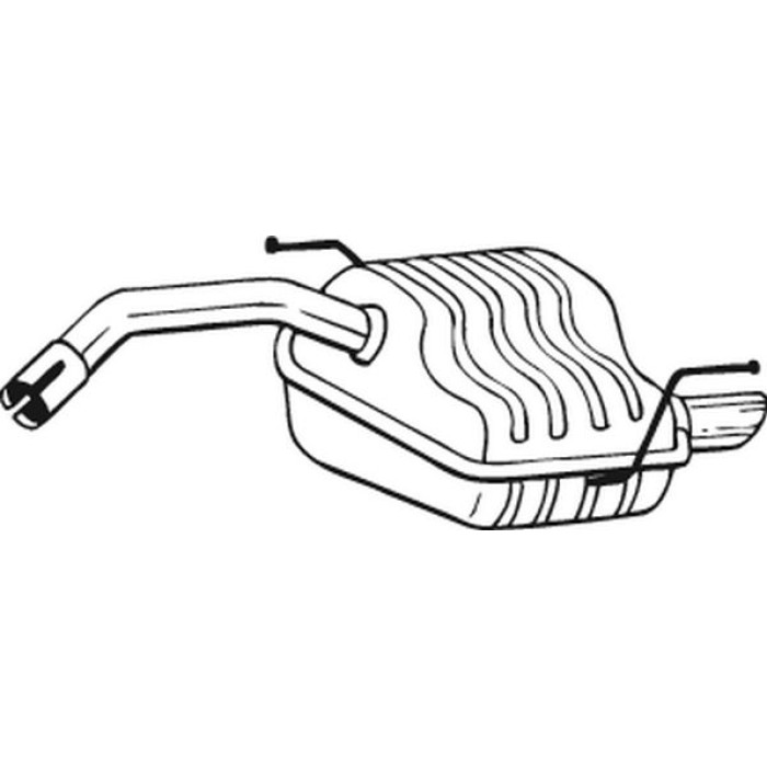 Bosal Schalldämpfer 100-171