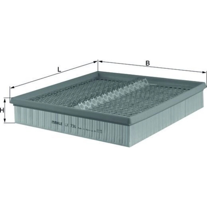 MAHLE Luftfilter LX 736
