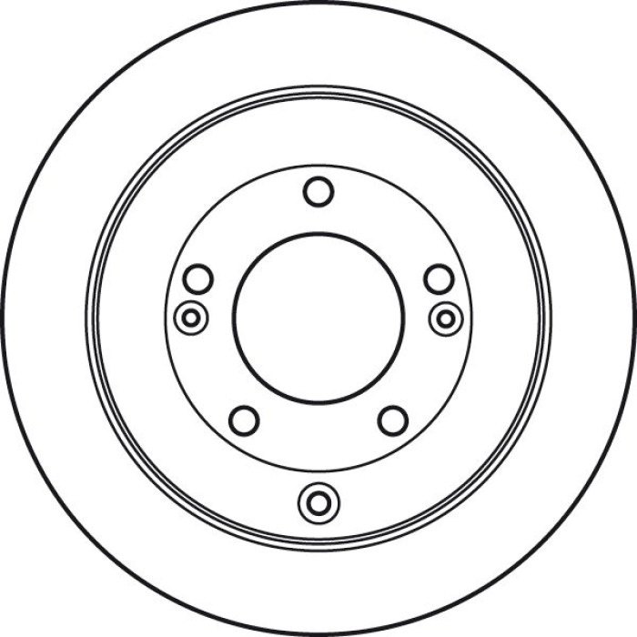 TRW Bremsscheibe Hinterachse DF4937